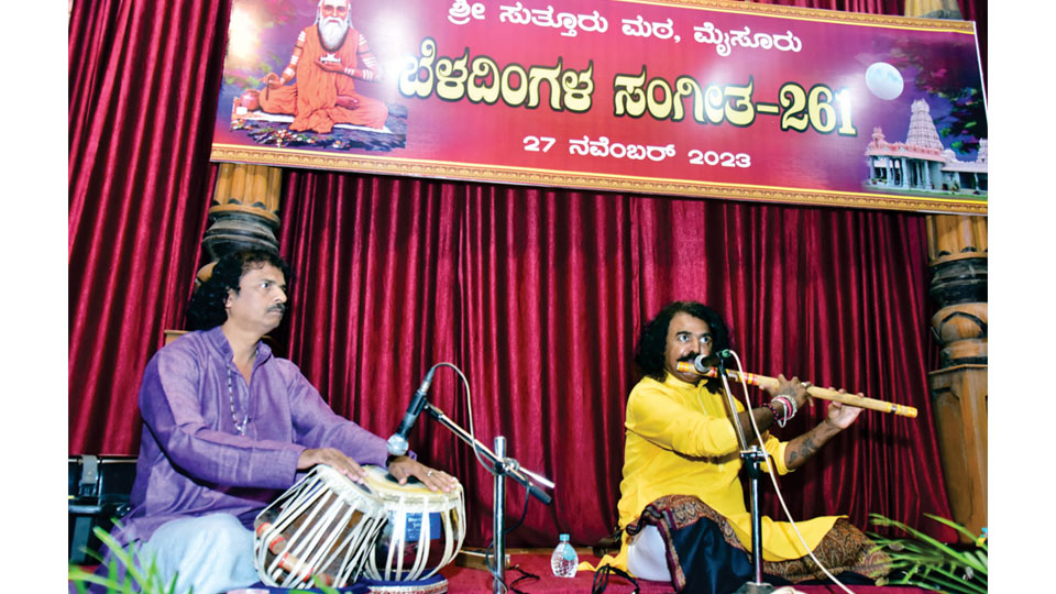 Flute recital at Suttur Mutt