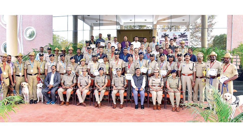 Fifth Mysuru Zonal-level Police Duty Meet: Mandya Police Overall Champions